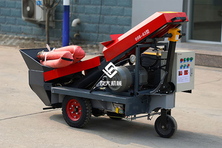 二次结构浇筑泵操作技巧