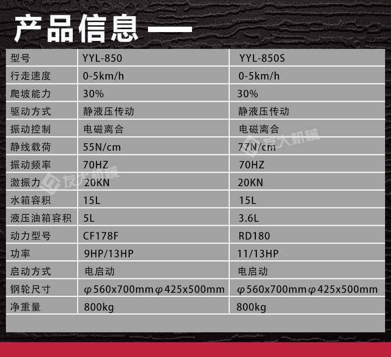 850座驾压路机 850座驾压路机